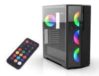 EMPOUSA EMG-17XN 4X120MM FAN RGB + Gaming ATX PSU YOK KUMAND VAR